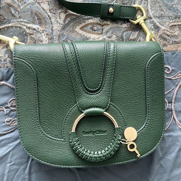 See By Chloe Handbags - See by Chloe shoulder bag Hana in emerald green
